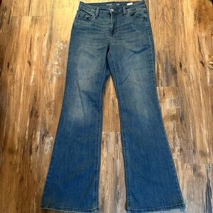 Old Navy Dark Blue Boot Cut Jeans